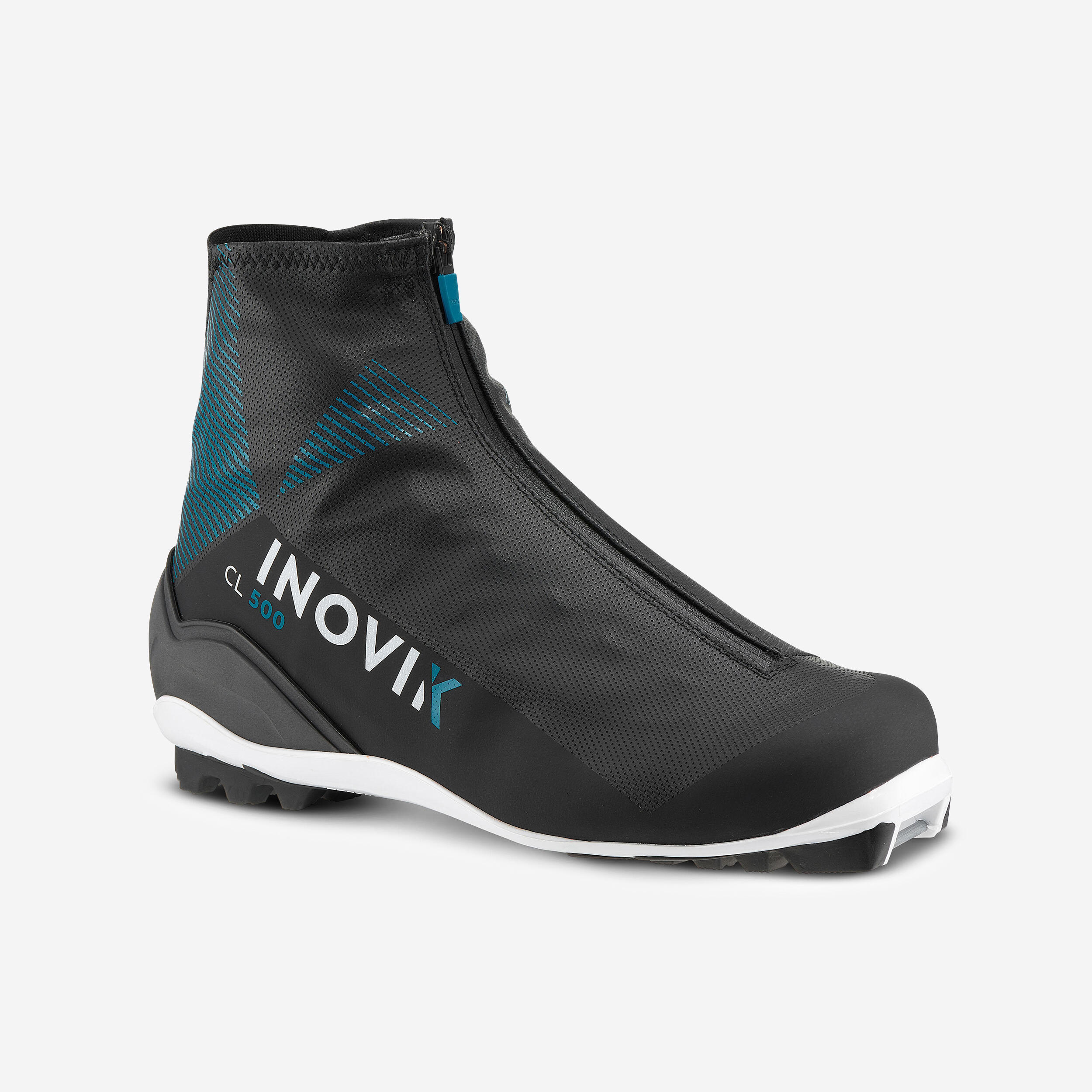 Inovik - Chaussures De Ski De Fond Classique - Xc S Boots 500 - Homme - Chaussures De Ski - Ski De Fond - Bleu-noir - 42 - Decathlon