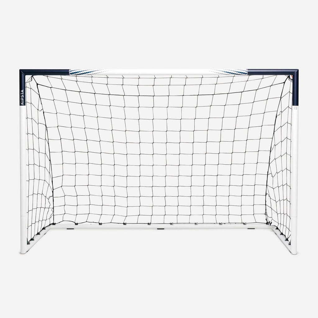 Size M Football Goal SG 500 - White/Blue