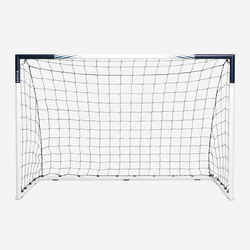 Size M Football Goal SG 500 - White/Blue