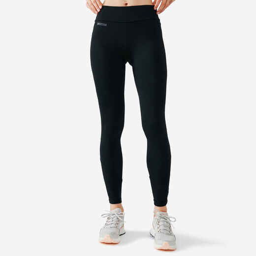 
      Laufhose lang Damen - Warm schwarz
  