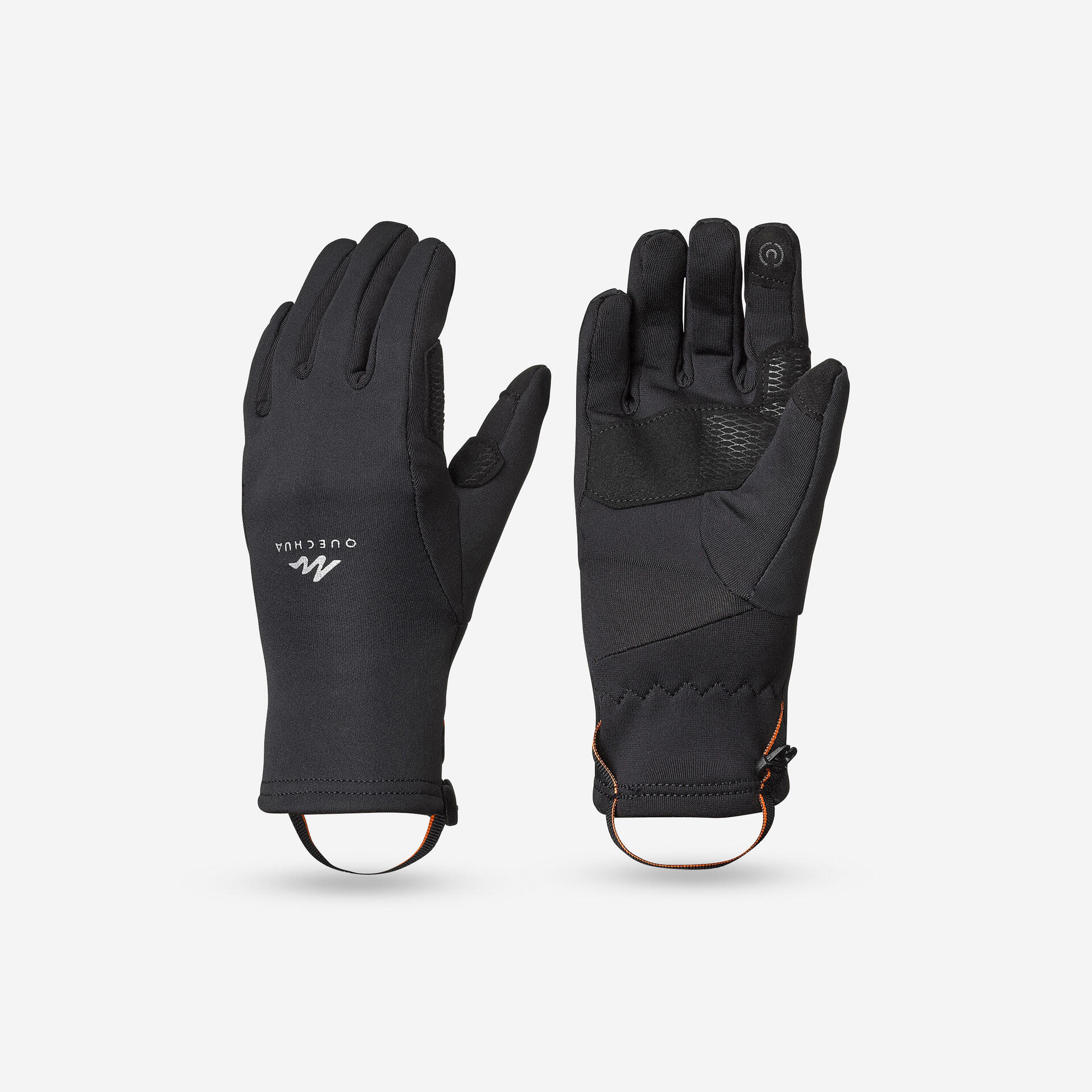 Kids' Snow Hiking Winter Gloves 500 Black