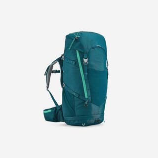 Kids’ comfortable and ventilated hiking backpack 40 + 10 L, MH900 - Blue