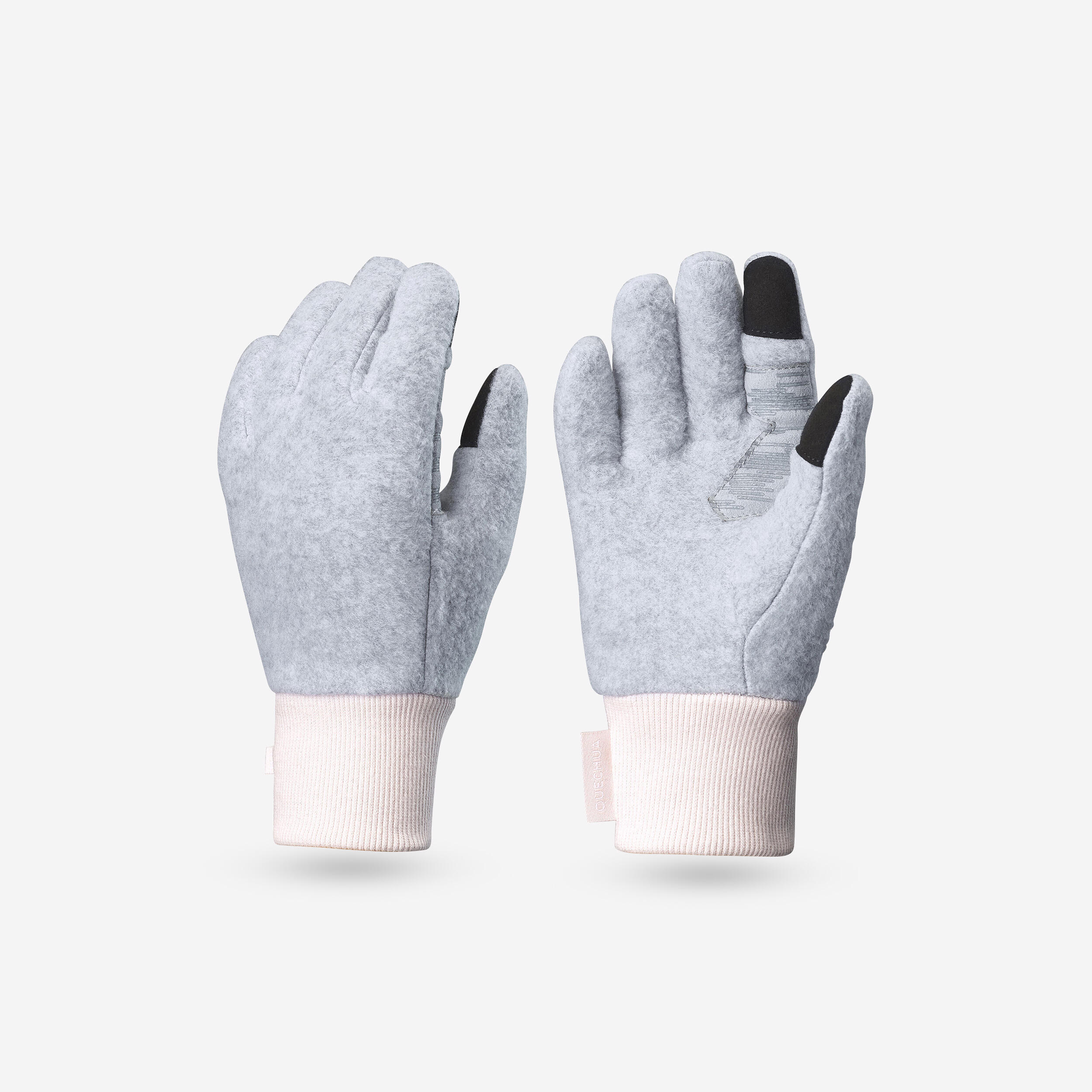 HIKING GLOVES - SH500 FLEECE - KIDS 6-14 YEARS