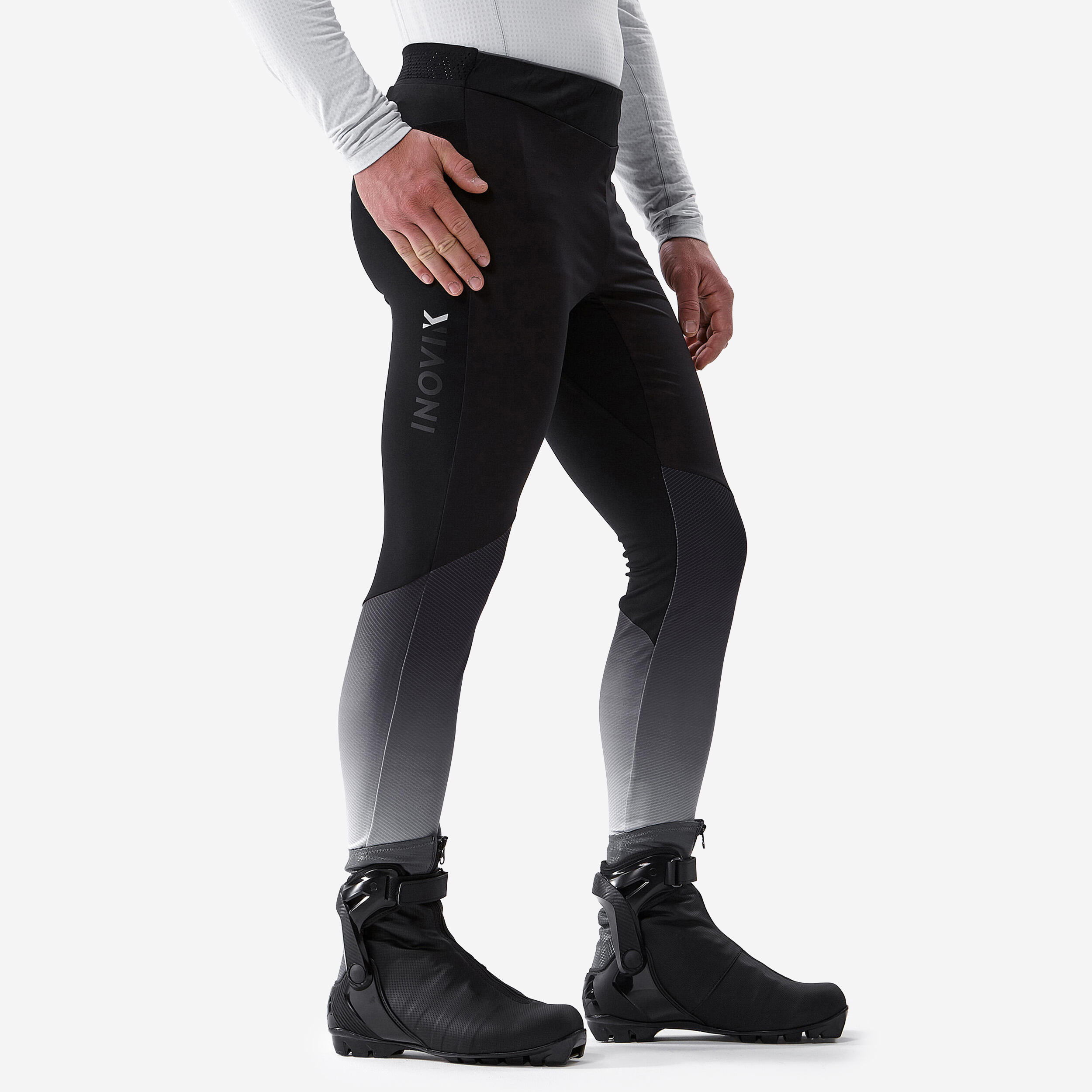 Men's Cross-Country Ski Leggings - XC S 500 Black - Black - Inovik -  Decathlon