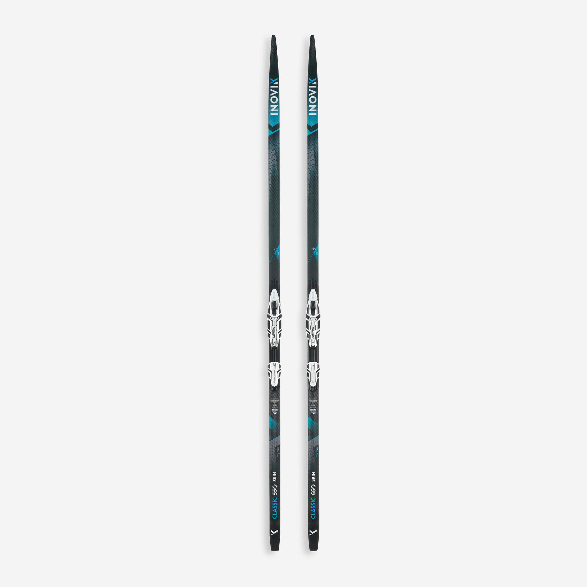 Ski de fond classique 550 à peaux - cambre medium + fixation xcelerator pro - Mobilité urbaine et outdoor - Sports d'hiver - INOVIK-Decathlon PRO -