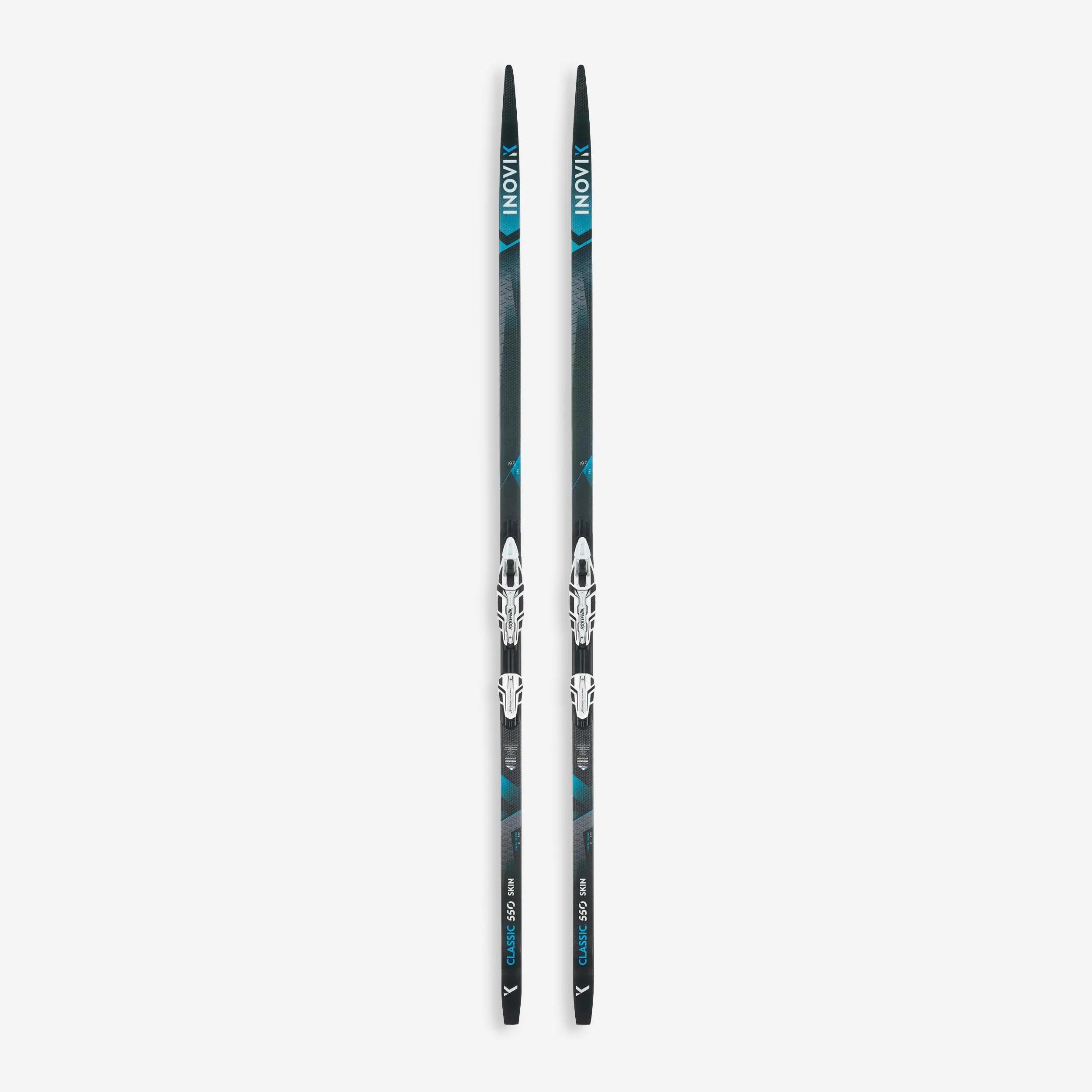 Narty biegowe do stylu klasycznego Inovik 550 Skin Camber Medium z wiązaniami