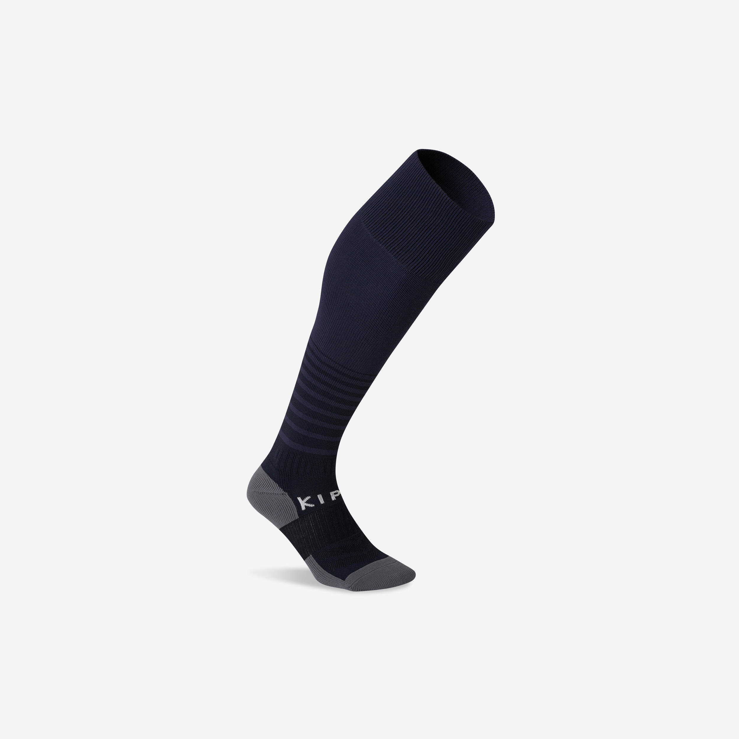 Kids' breathable football socks, navy 1/7