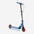 Trottinette enfant mid5 avec frein au guidon et suspension graphisme bleu