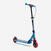 Trottinette enfant mid5 avec frein au guidon et suspension graphisme bleu