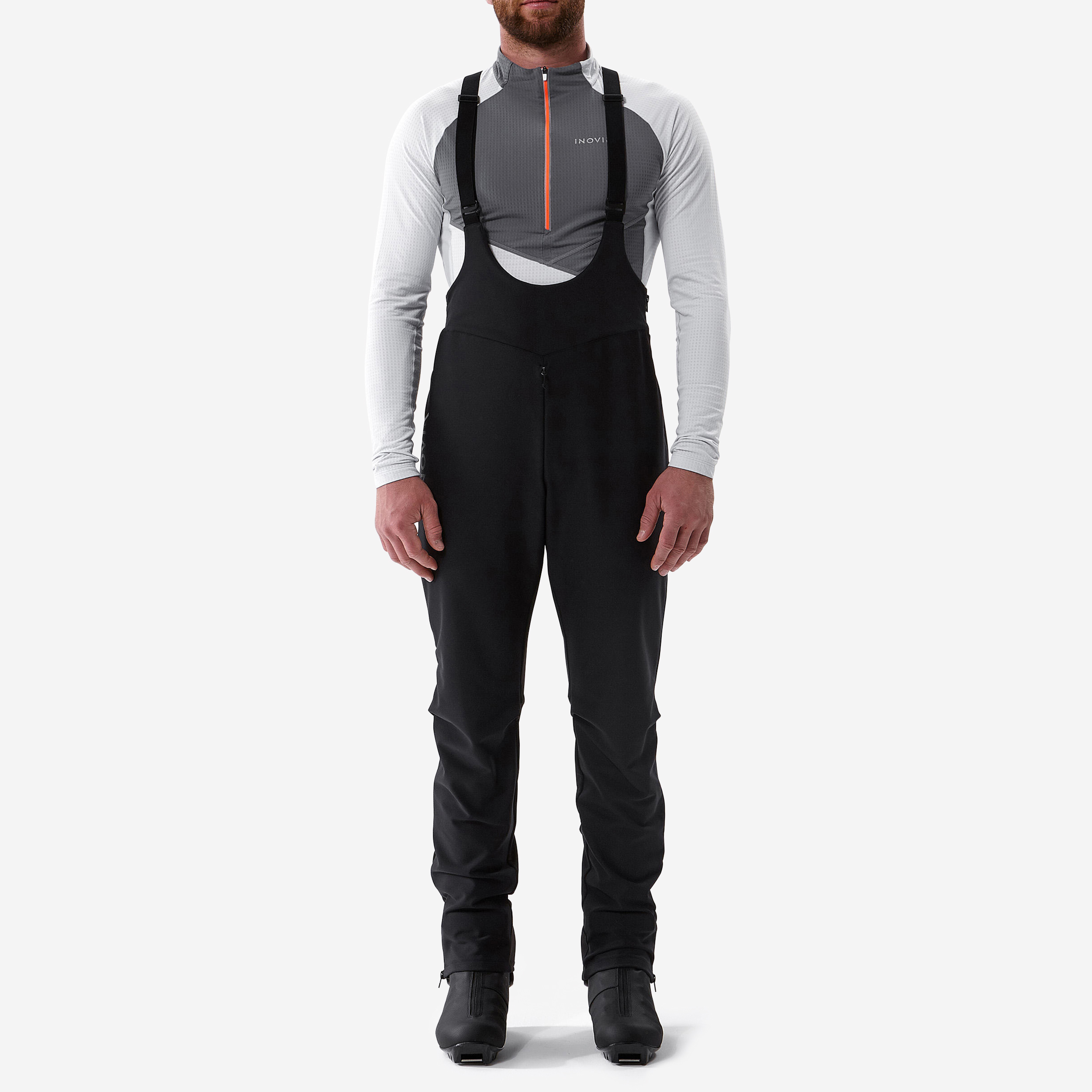 Surpantalon de ski de fond noir xc s overp 900 - homme - Ski de fond - INOVIK- Clubs - Entreprises - Collectivités - Associations