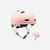 Casque roller skateboard trottinette MF500 bridal pink