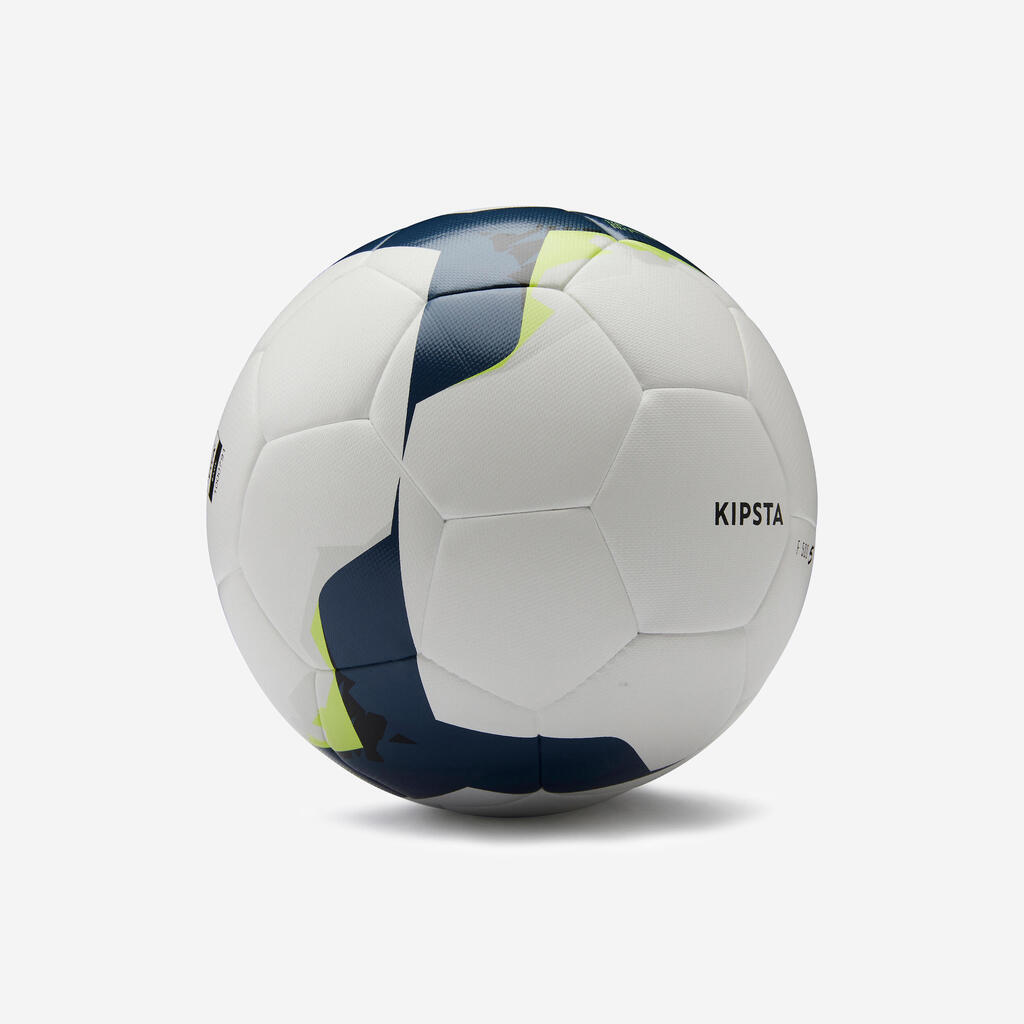 Adult size 5 fifa hybrid football, red