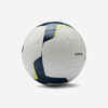Hibrīda futbola bumba, 5. izmērs, “FIFA Basic F500”, balta/dzeltena