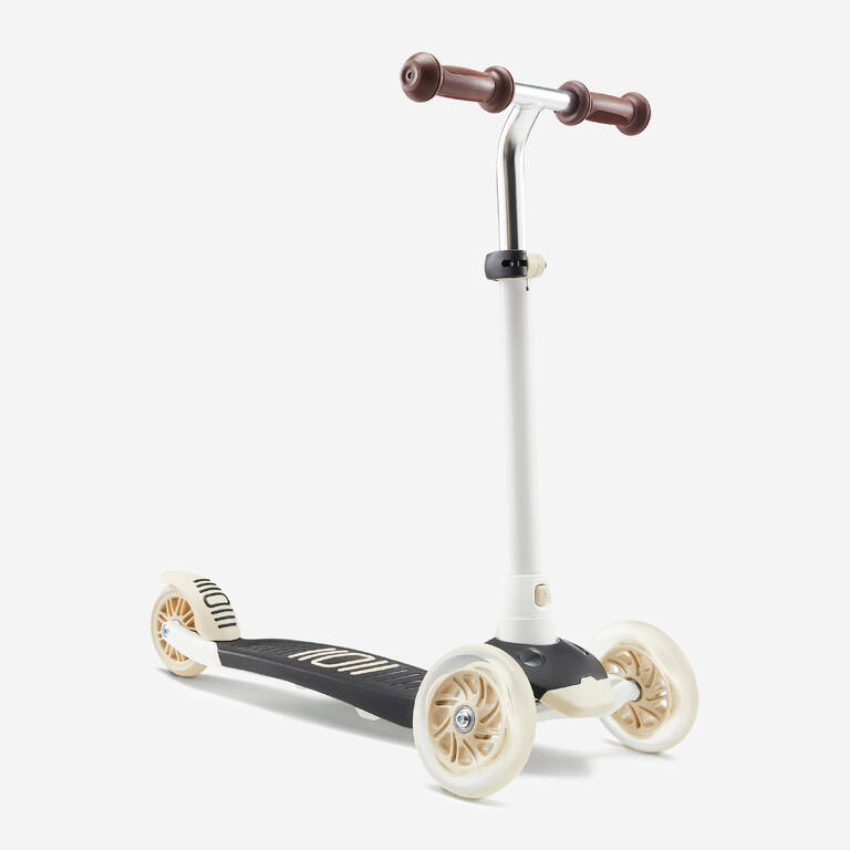 Kids' 3-Wheeled Scooter B1 500 - Black/Beige