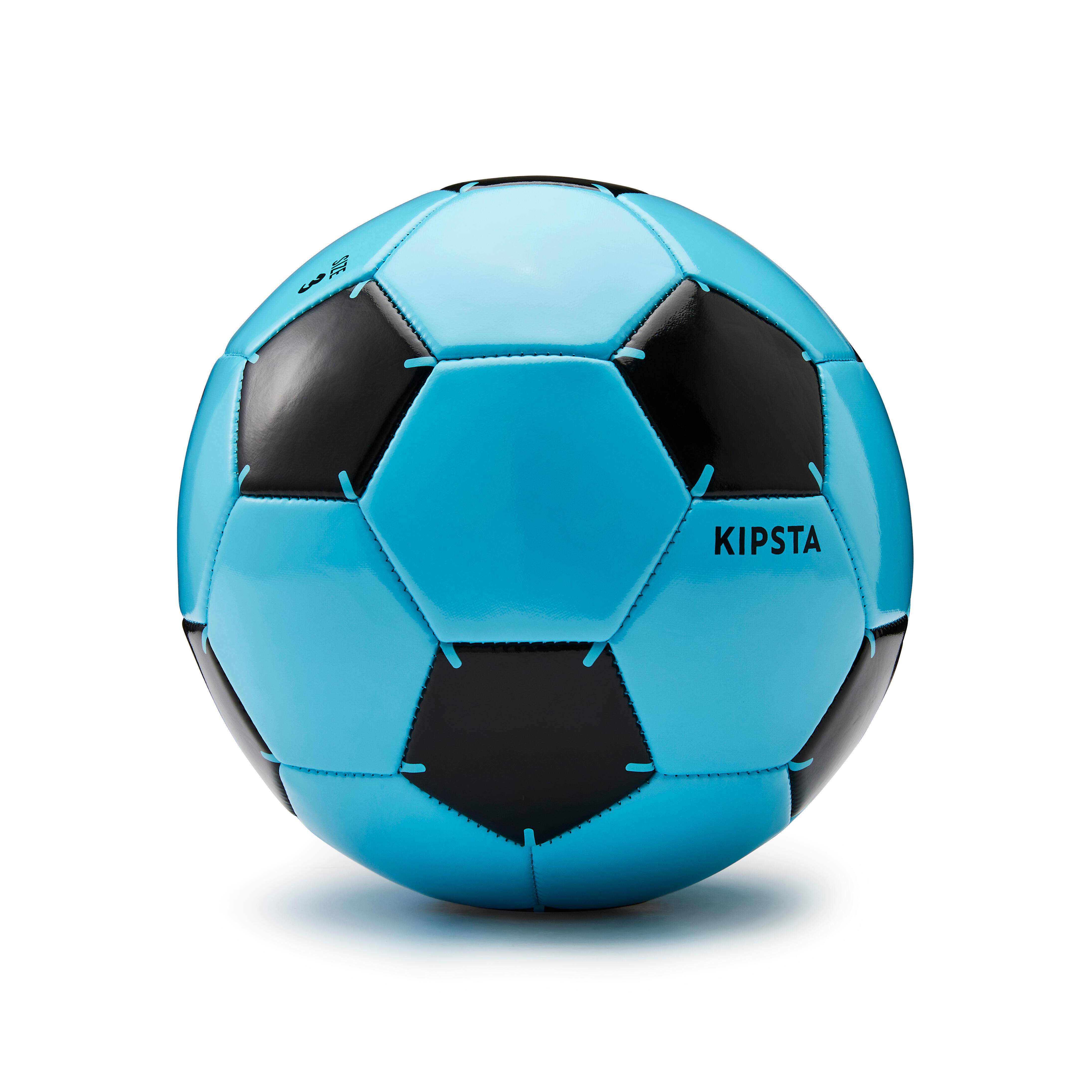 Kids' Size 3 Soccer Ball - First Kick Blue