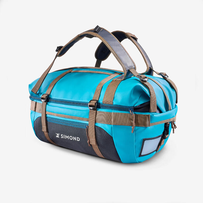 Buy Duffle Bag Duffel 500 Extend 40 To 60 Litres Blue Online Decathlon