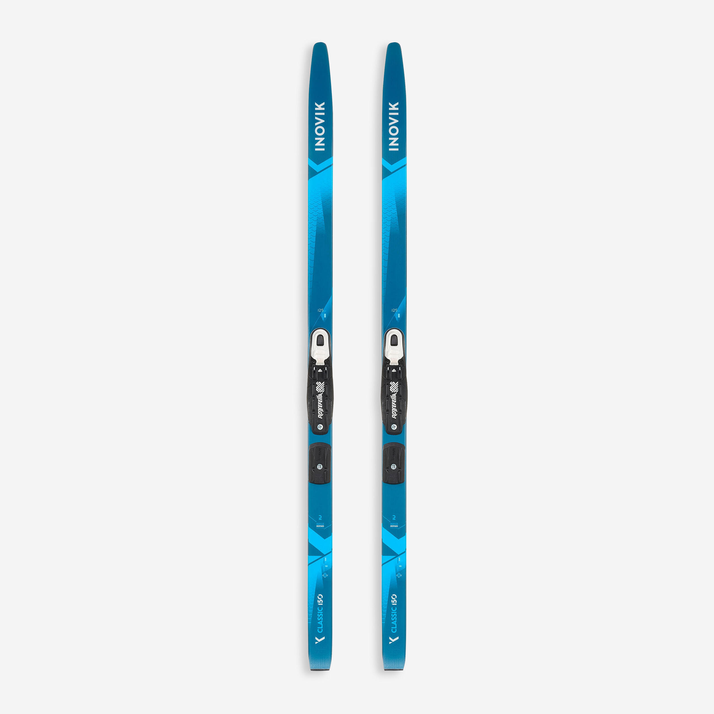 Kids’ Classic Cross-Country Ski 150 with Fish Scales 1/5