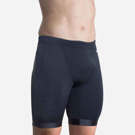 TRAJE DE BAÑO NATACIÓN HOMBRE FITI500 NEGRO