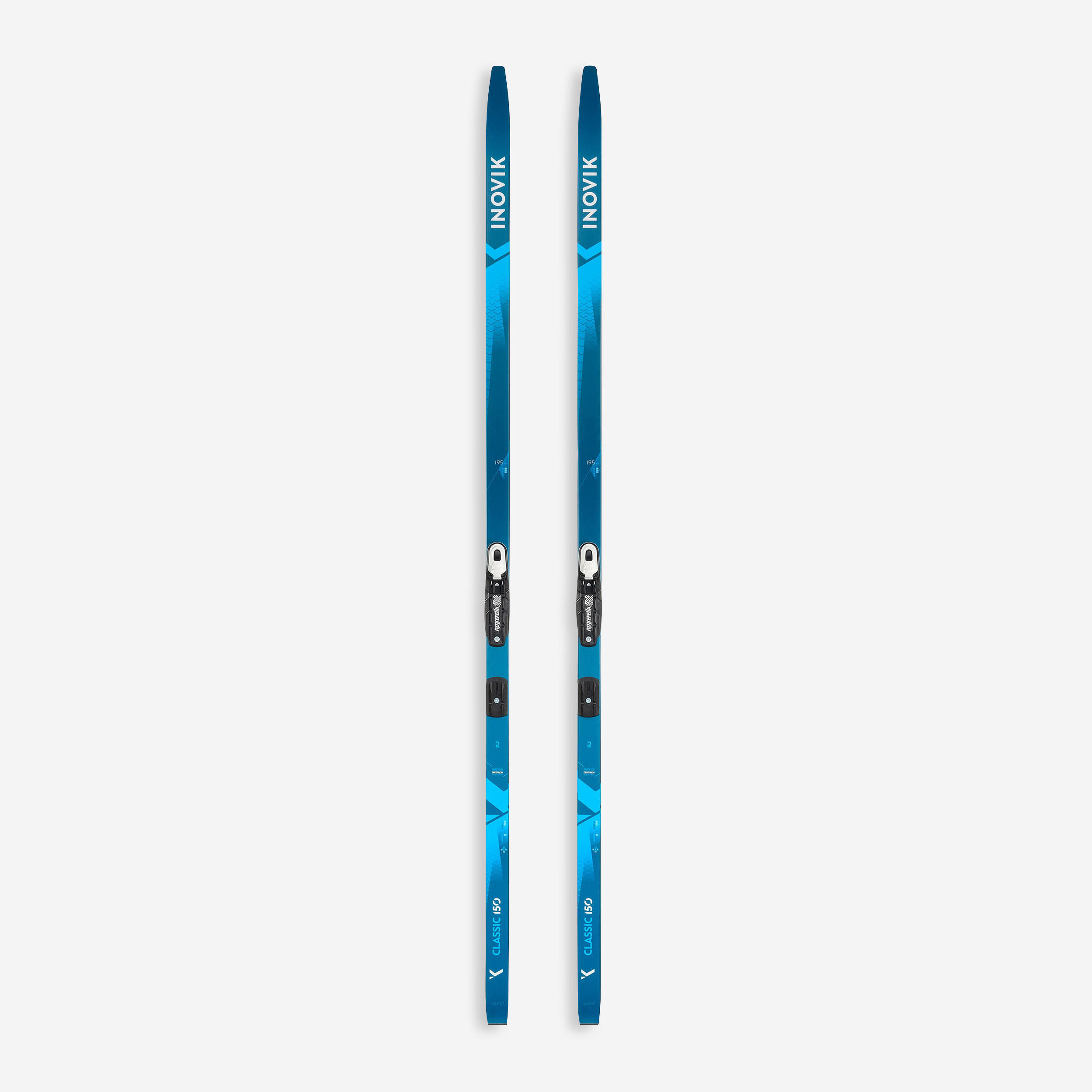 Cross-Country Fish Scale Skis
