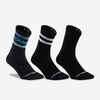 Tennissocken High 3er-Pack - RS 500 schwarz