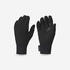 Junior Fleece Hiking Gloves - SH500 Black