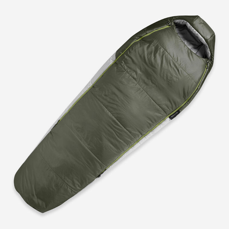 Outdoor Trekking Polyester Uyku Tulumu - Haki - MT500 -5°C