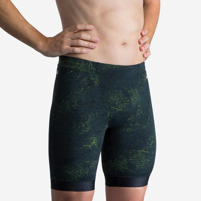 Zwemjammer Fiti zwart turquoise geel