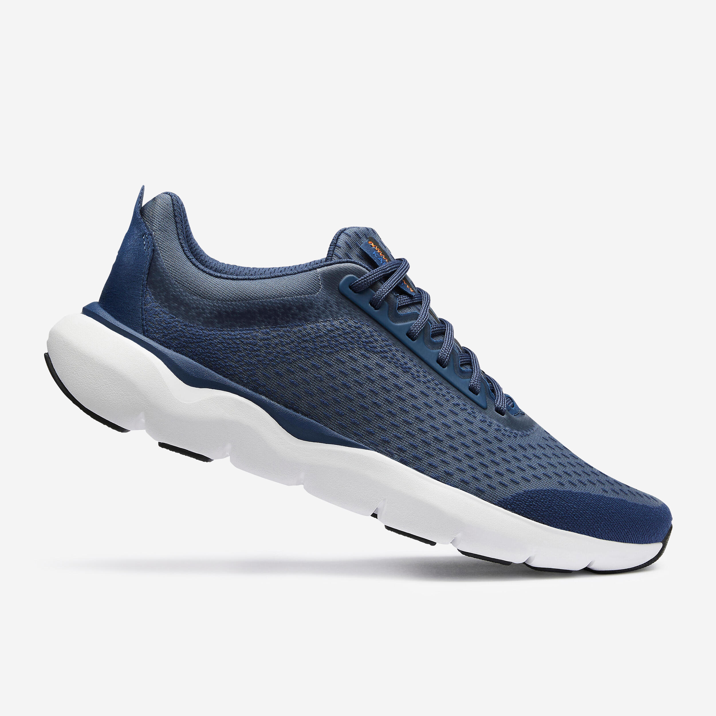 Blue and best sale black running shoes