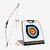 KIT TIR A L'ARC SOFT ARCHERY 100 - Blanc