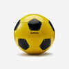 Ballon de football First Kick taille 5 (joueurs de 12 ans et plus) jaune