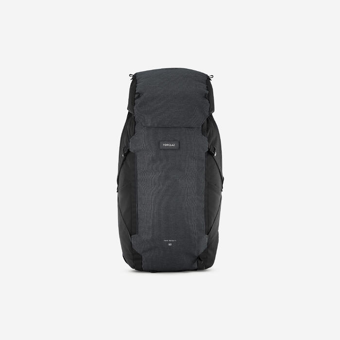 Trekking 50+6L Backpack Travel 900 - Black