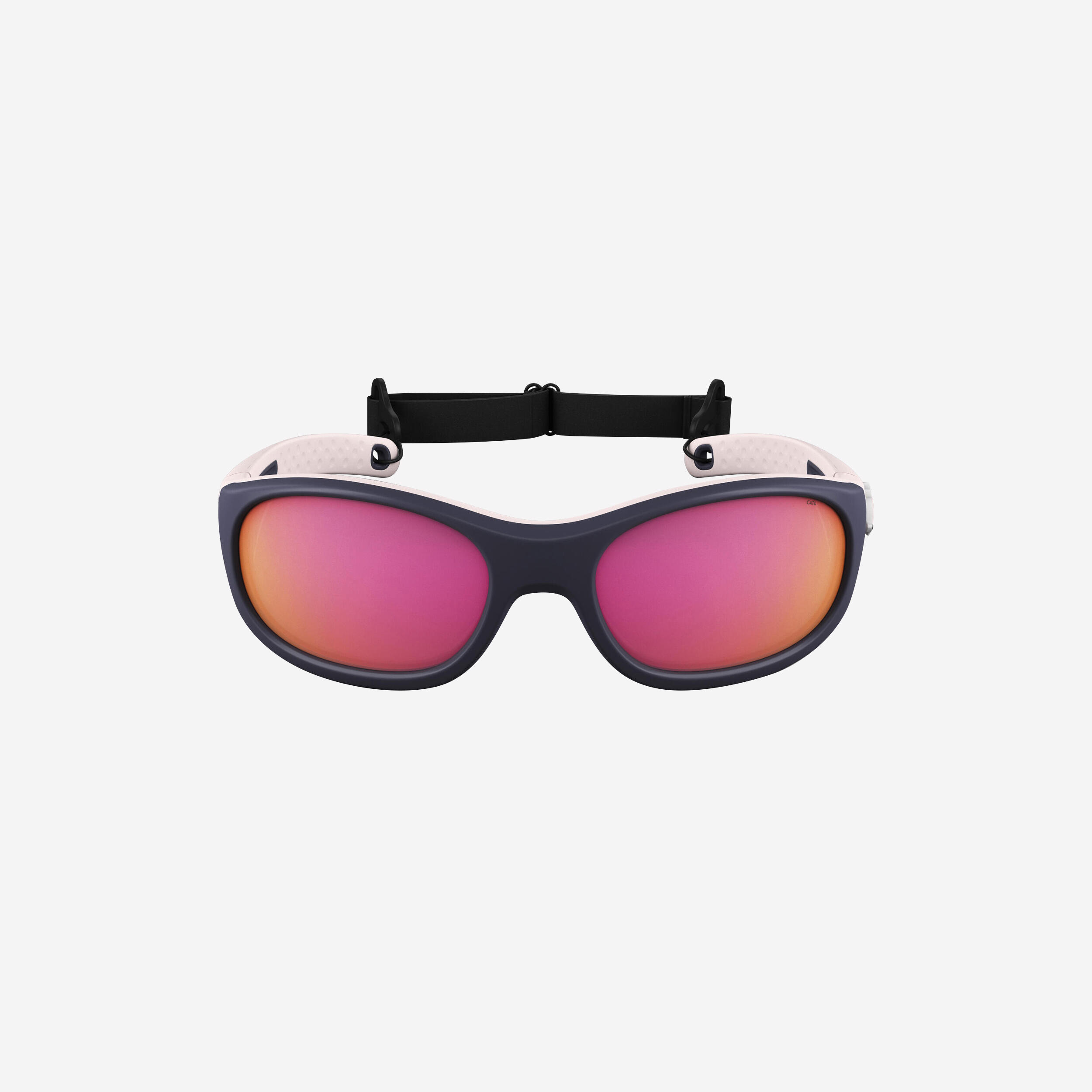 Hiking sunglasses - MH K500 - Children’s age 4-6 - category 4 pink blue 1/11