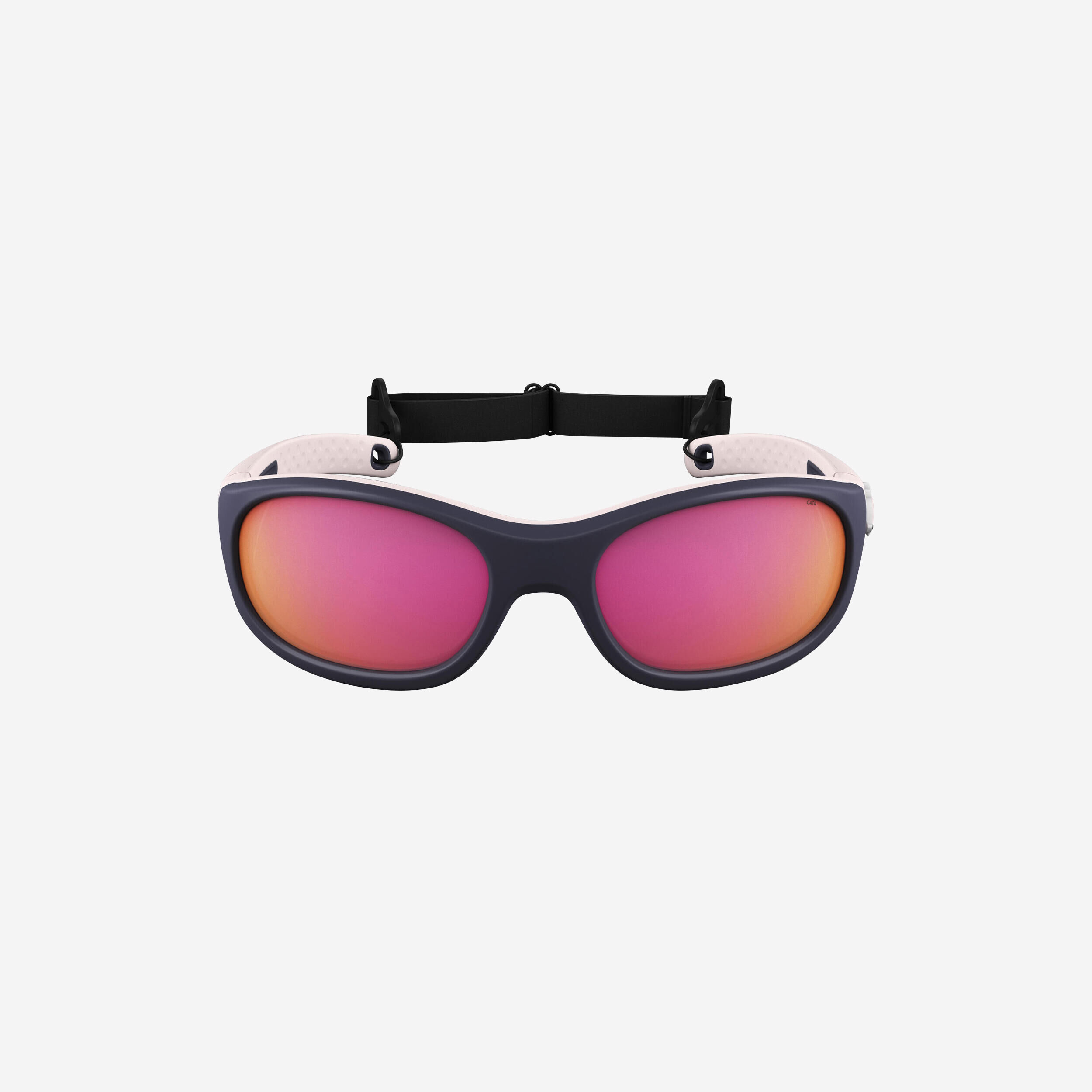 QUECHUA Hiking sunglasses - MH K500 - Children’s age 4-6 - category 4 pink blue