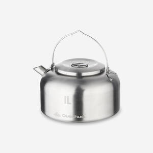 1 L Stainless Steel Kettle 500 for camping, bivouacking and hiking.