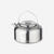 Bouilloire 500 acier inox 1 litre, pour le camping, le bivouac et la randonnée.