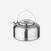 Bouilloire 500 acier inox 1 litre, pour le camping, le bivouac et la randonnée.