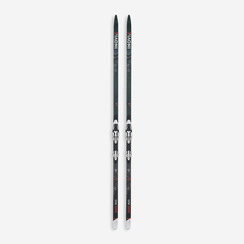 Schiuri Fond Skating 900 Camber MEDIUM+ Legături Rottefela Xcelerator Pro Adulți