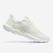 JOGFLOW 500.1 Men's running shoes - Light Green and Off-White