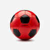 Ballon de football First Kick taille 4 (enfants entre 9 à 12 ans) rouge