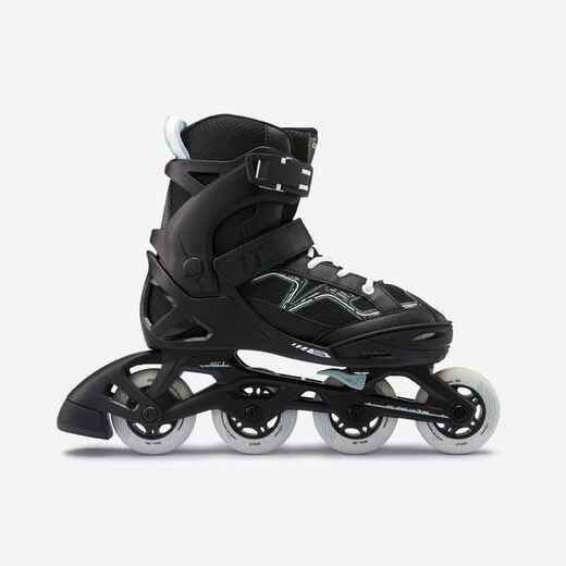 
      Kids' Inline Fitness Skate Fit3 - Black/Khaki
  