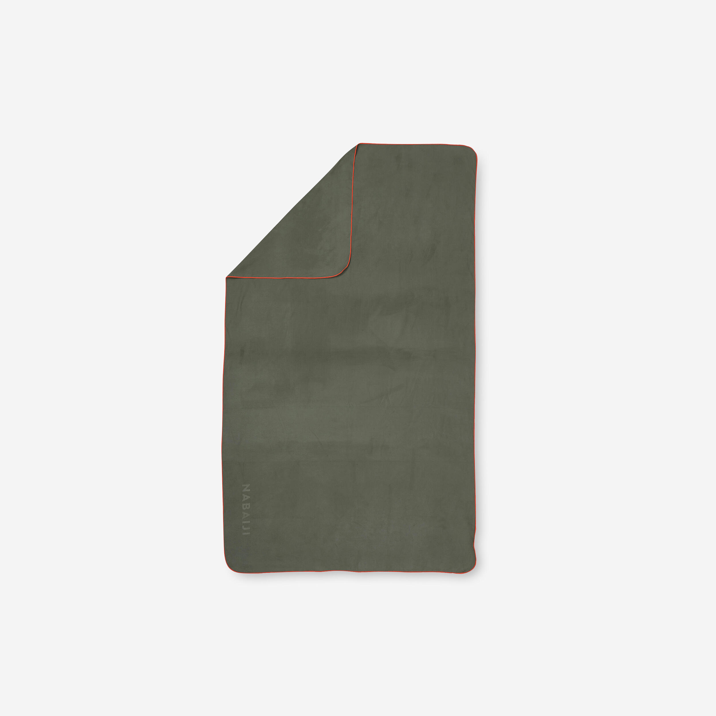 Microfibre Towel Size XL 110 x 175 cm - Khaki 1/4
