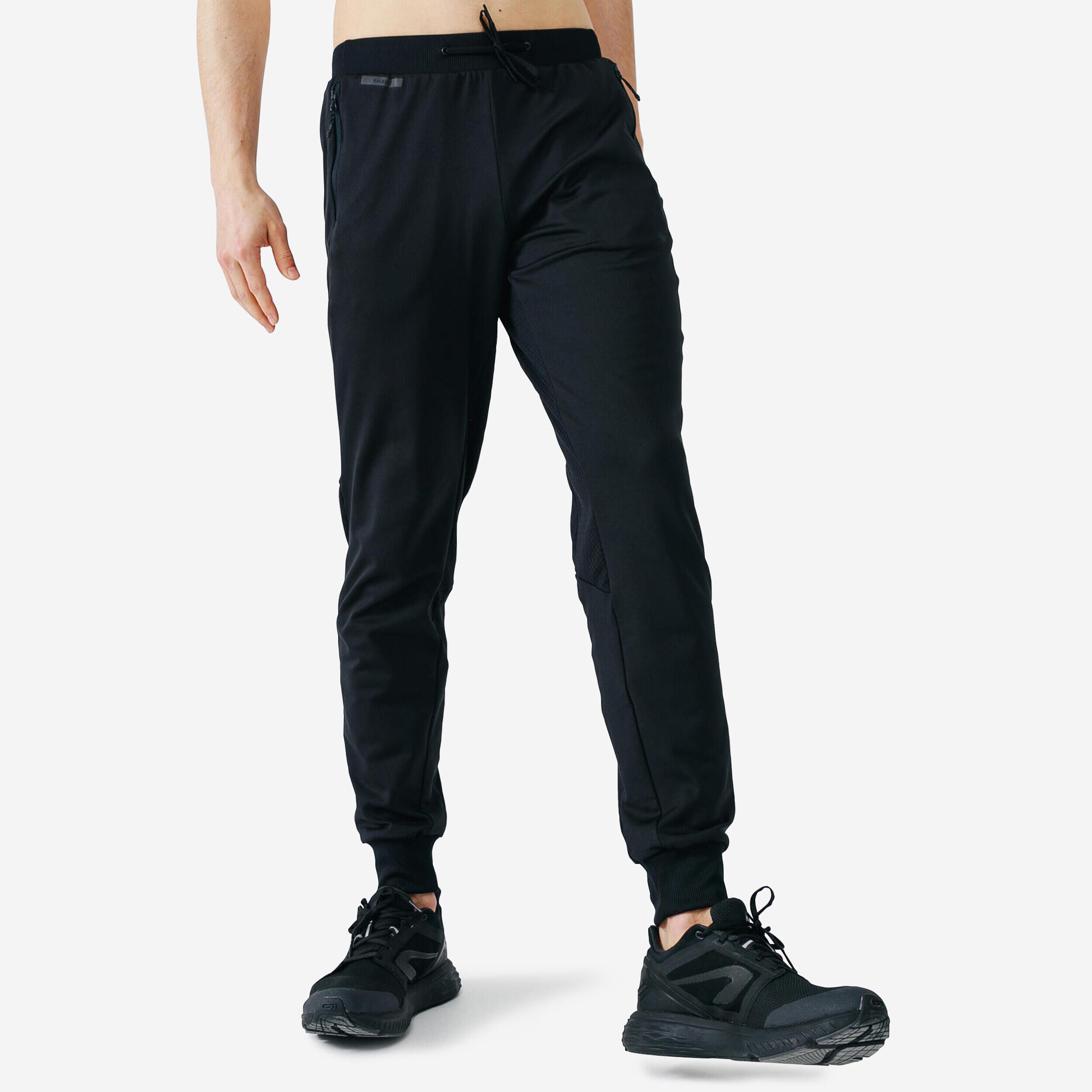 KALENJI Men's Running Trousers Kalenji Warm+ - black