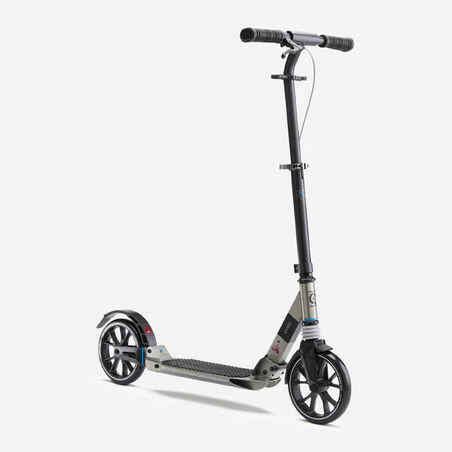 Scooter Adulto Oxelo t7 XL Gris - Negro