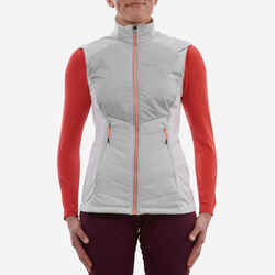 Women's Cross-Country Skiing Sleeveless Jacket XC S 500 - White