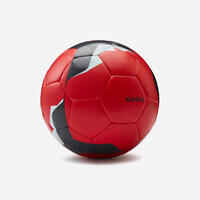 Adult size 5 fifa hybrid football, red