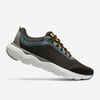 Vīriešu skriešanas apavi “Jogflow 500.1”, tumši pelēki/dzelteni