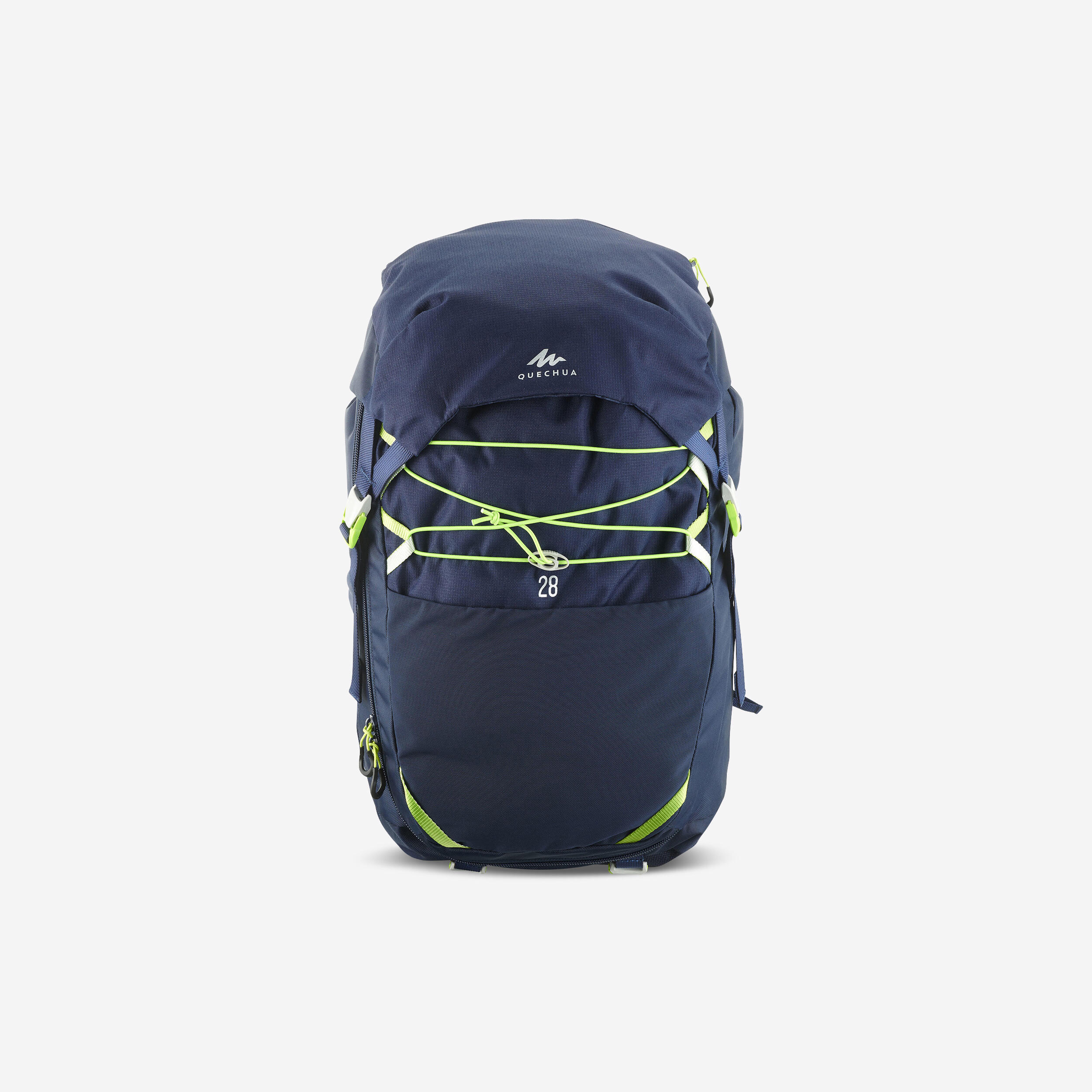 Kids’ 28 L Hiking Backpack - MH 500 Navy Blue - QUECHUA