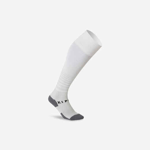 
      Chaussettes de football rayée enfant VIRALTO CLUB JR blanche
  