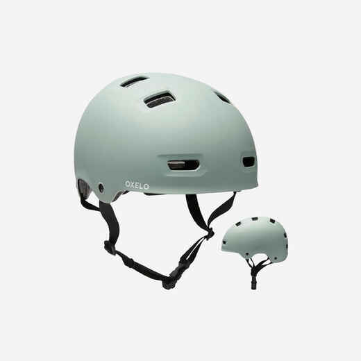 
      Inline Skating Skateboarding Scootering Helmet MF500 - Light Khaki
  