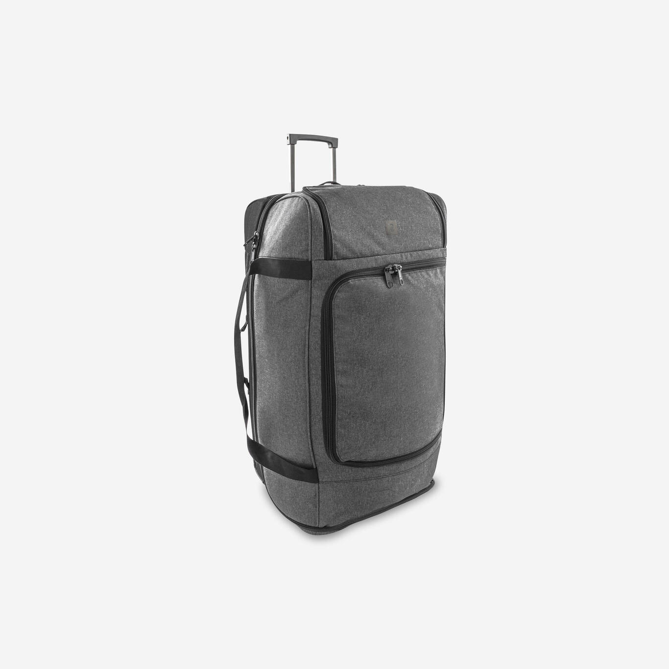 Large football travel suitcase, charcoal